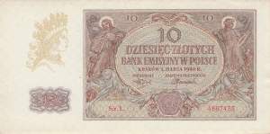 10 Zloty Polen p94-2 1940